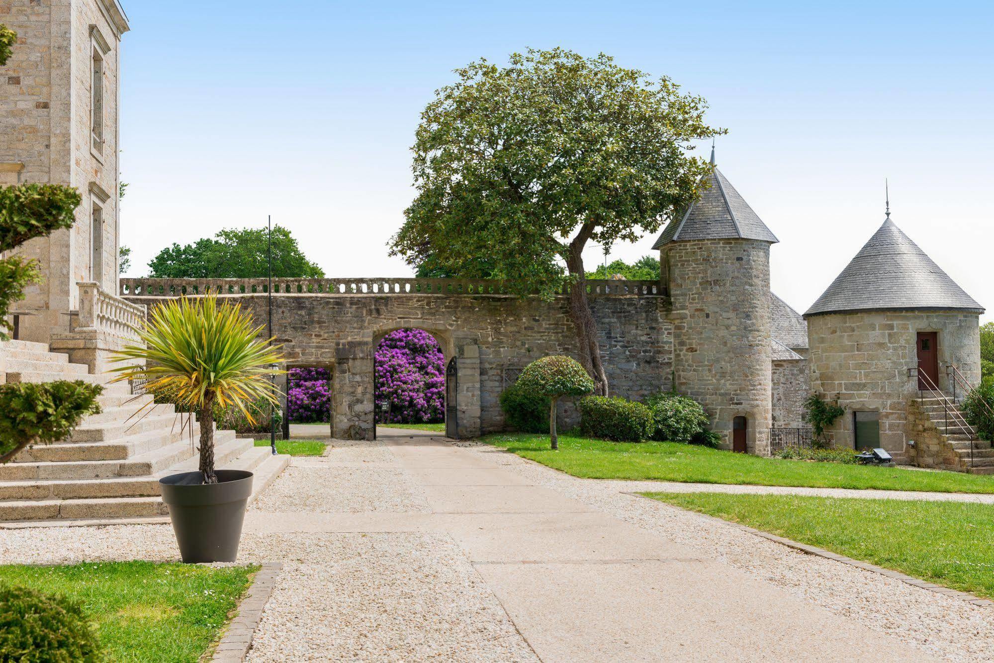 Отель Manoir De Kerhuel De Quimper Ploneour-Lanvern Экстерьер фото