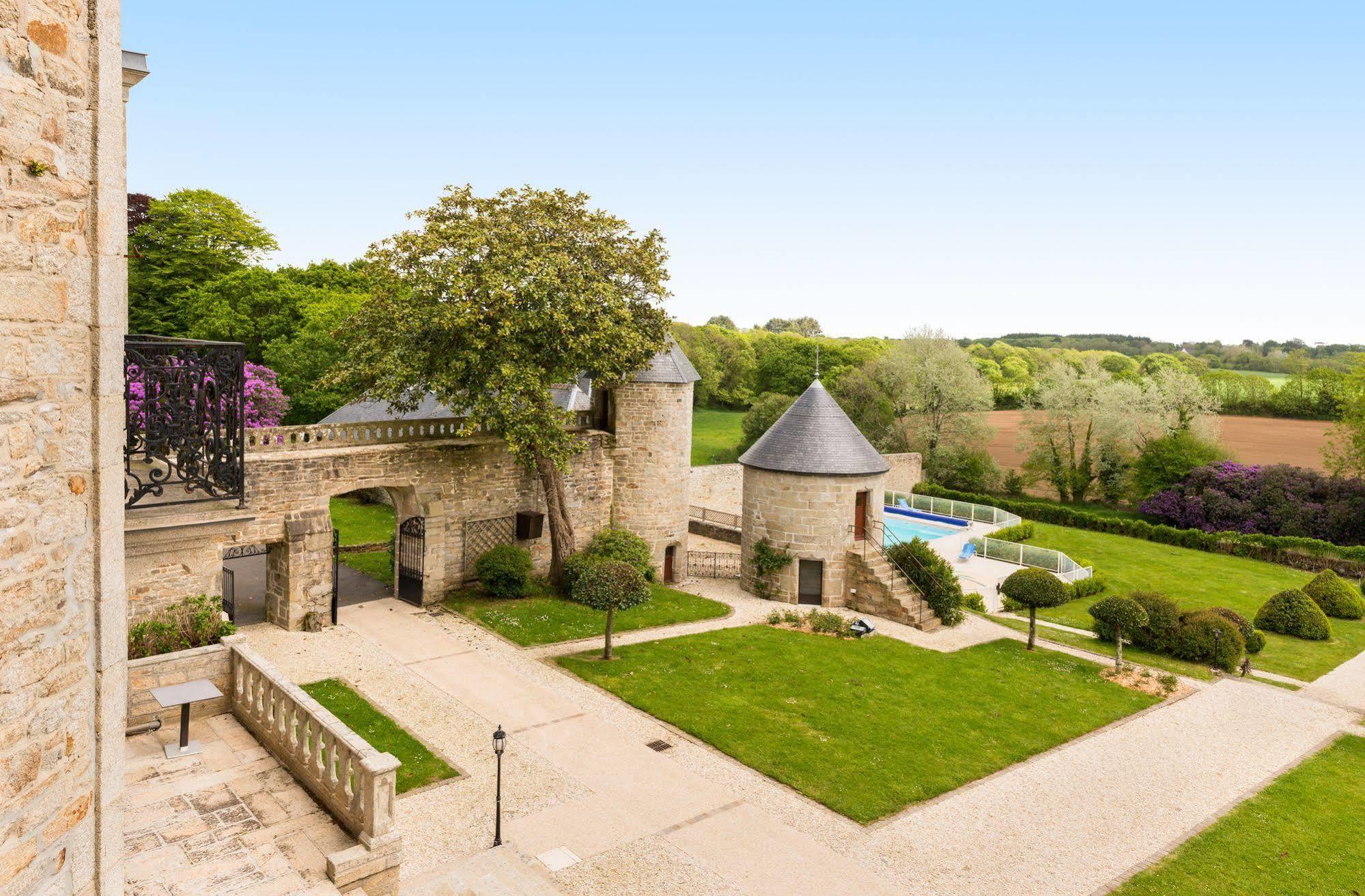 Отель Manoir De Kerhuel De Quimper Ploneour-Lanvern Экстерьер фото