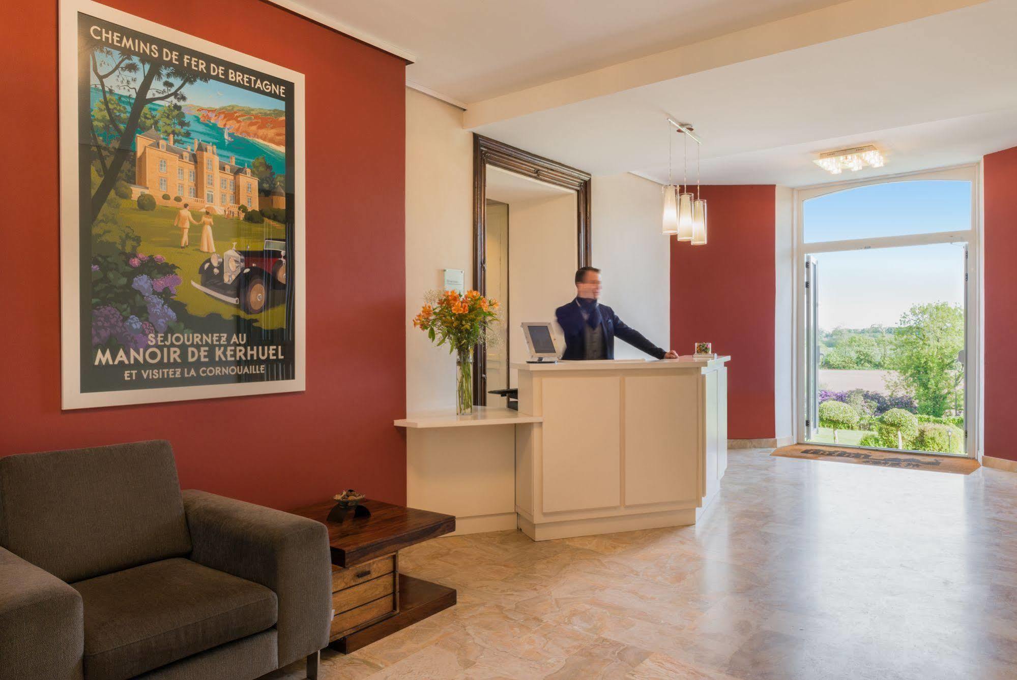 Отель Manoir De Kerhuel De Quimper Ploneour-Lanvern Экстерьер фото